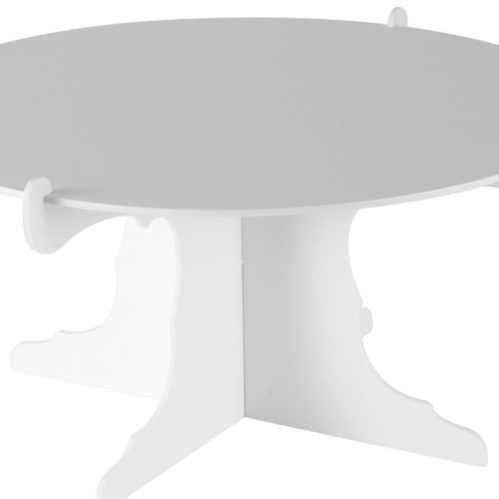Beistle Cardboard 6"x12½" Cake Stands White