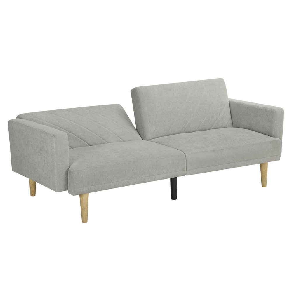 Multi-Functional Futon Sofa Single Bed Sleeper Convertible Couch Foldable Modern
