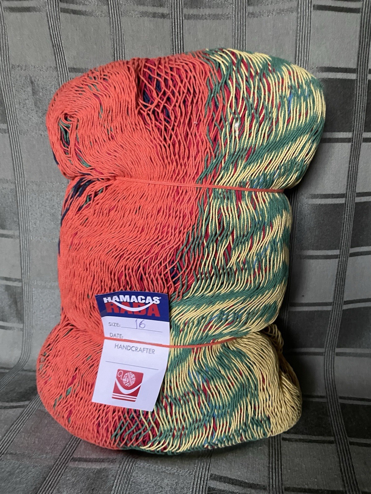 FAMILY Sz 16🌴COTTON MAYAN Mexican Yucatan Hammock Double Hand Woven 652lbs RADA