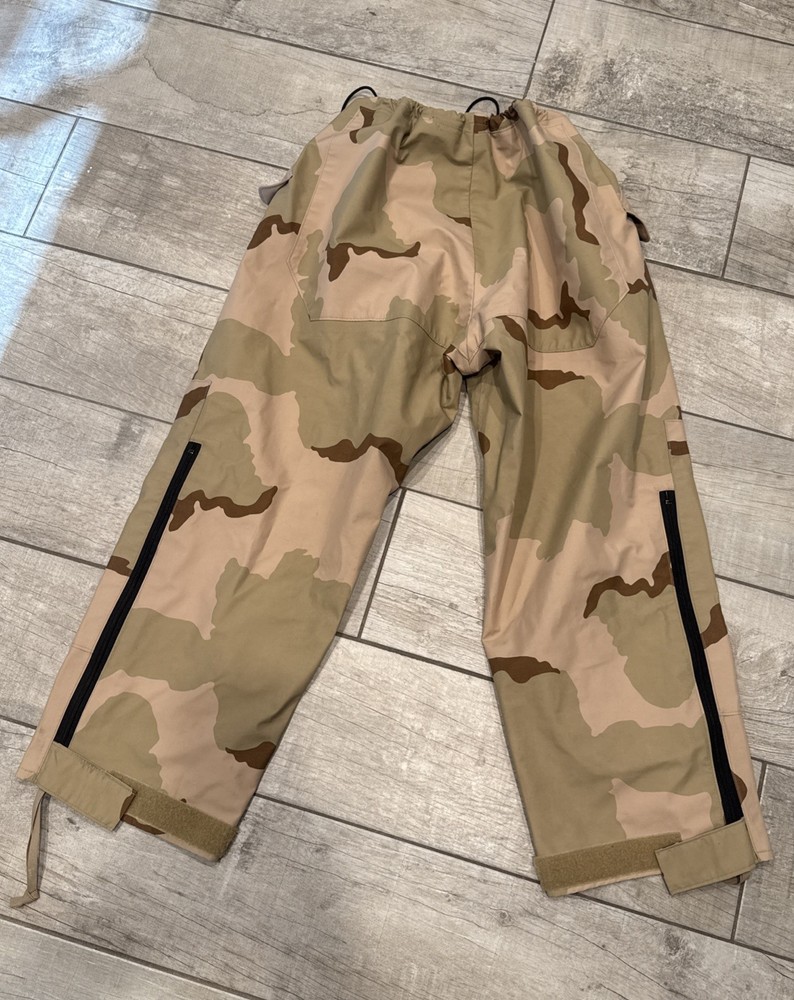 Military Gotetex Pants Size Large Short Drawstring Nylon