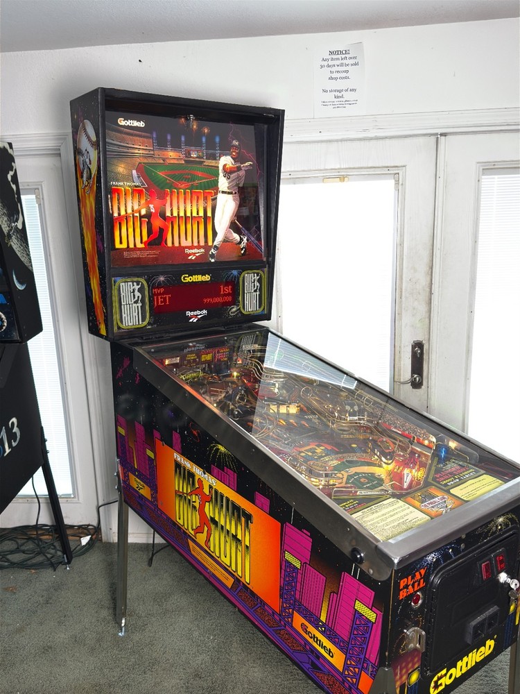 Big Hurt Pinball Machine