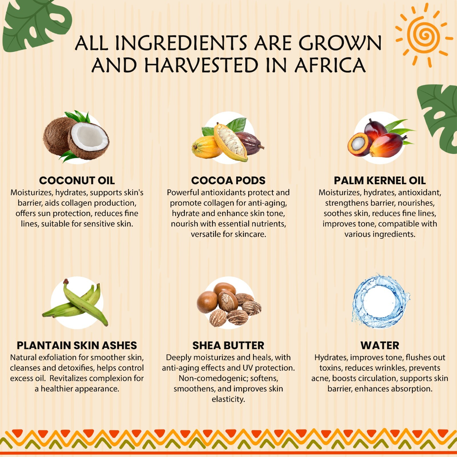 Raw African Black Soap Bar 100% Pure Natural Organic From Ghana Bulk Wholesale