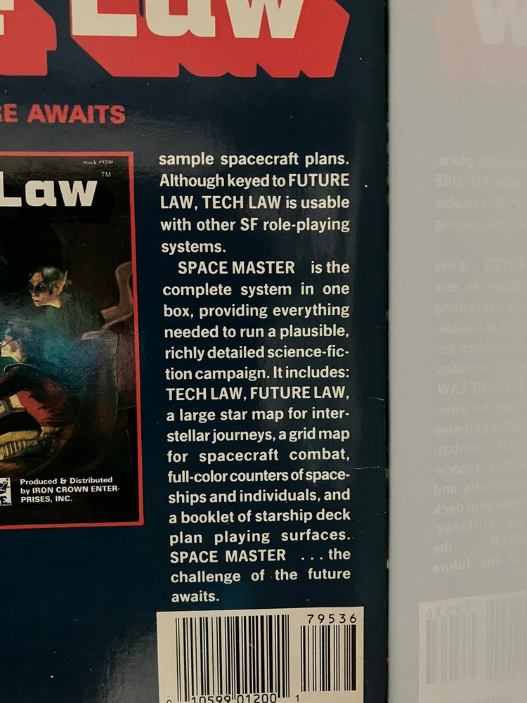 Future Law. Character & Planetary Generation For Role-playing in the Future
