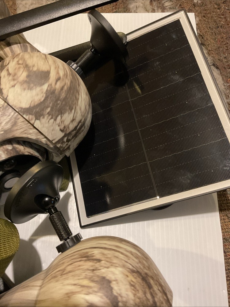 Two (2) Cellular 4G LTE Live Feed Solar Trail Camera with Night Vision