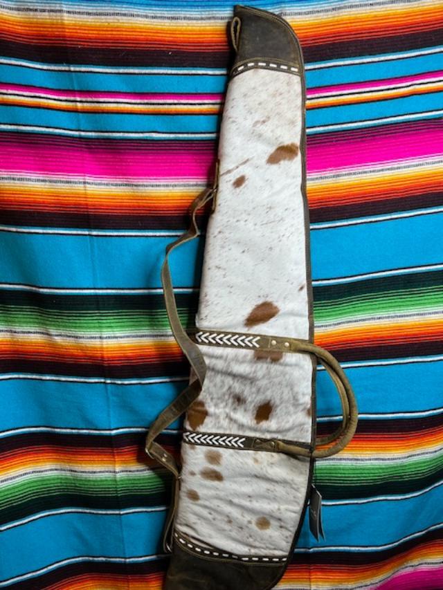 MYRA ~ LEATHER ~ COWHIDE ~ SOFT ~ RIFLE ~ STORAGE ~ CASE