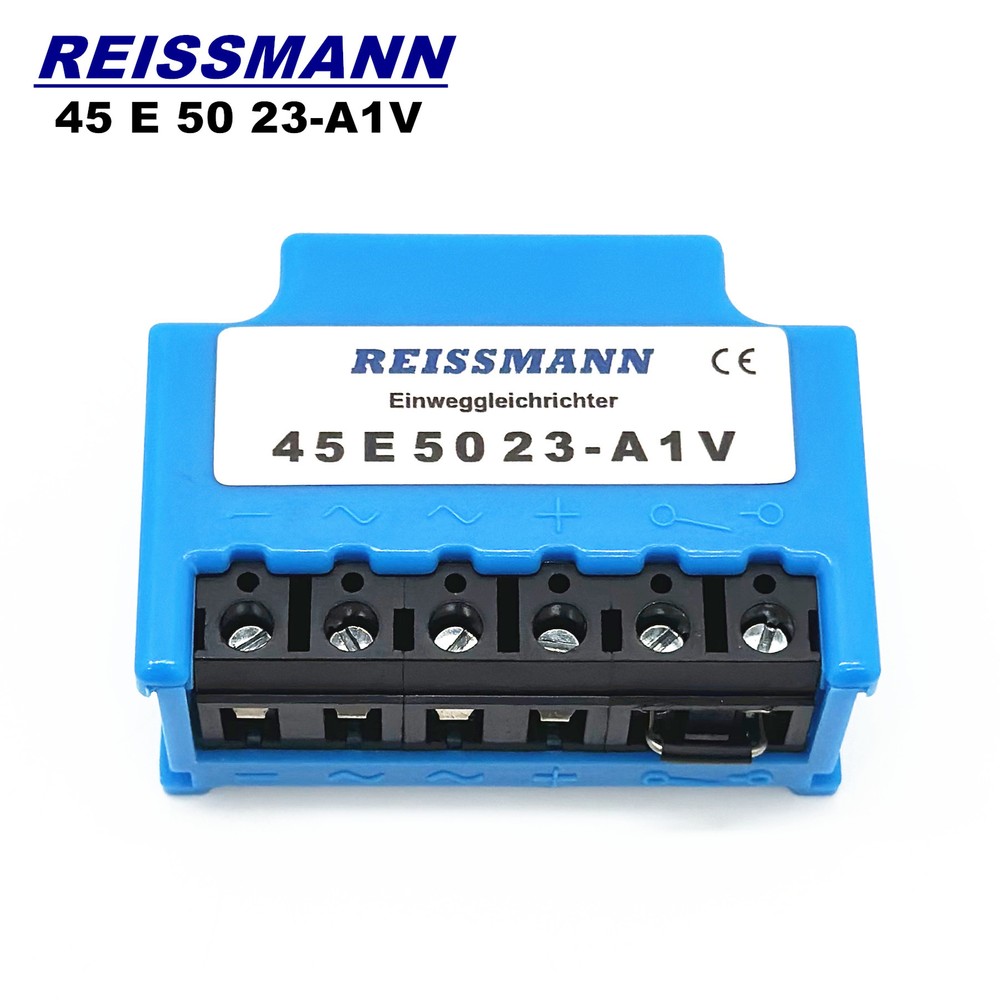 Replace REISSMANN Einweggleichrichter 45 E 50 23-A1V Half Wave Rectifier module