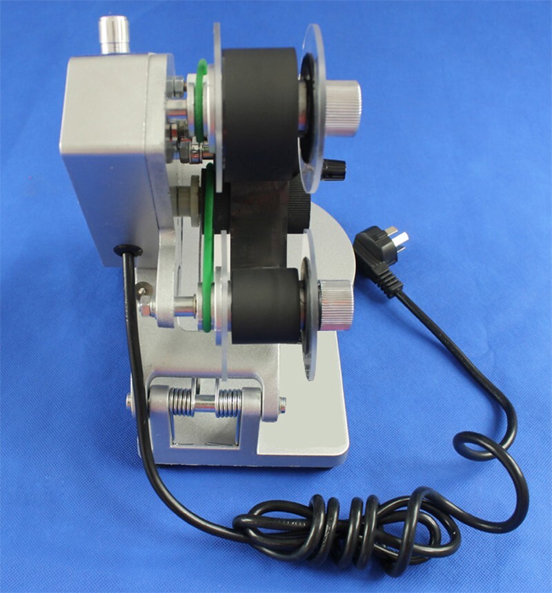 110V 40W Hand Press Ribbon Coding Machine for Packaging Material Coding