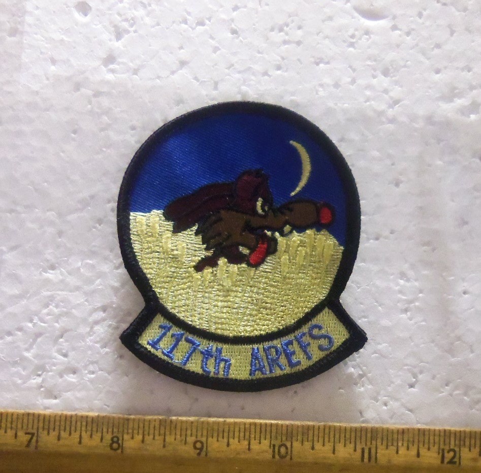 US Air Force - 117th AREFS Embroidered Patch