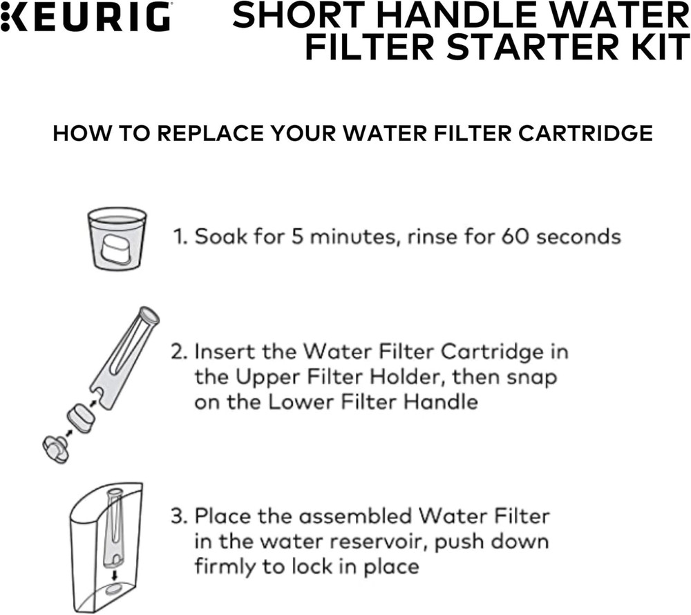Short Handle Water Filter Starter Kit