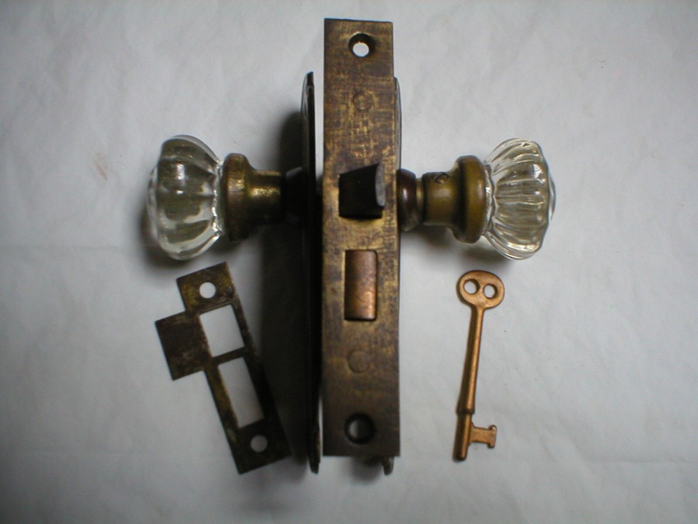Antique Art Deco Era Door Hardware