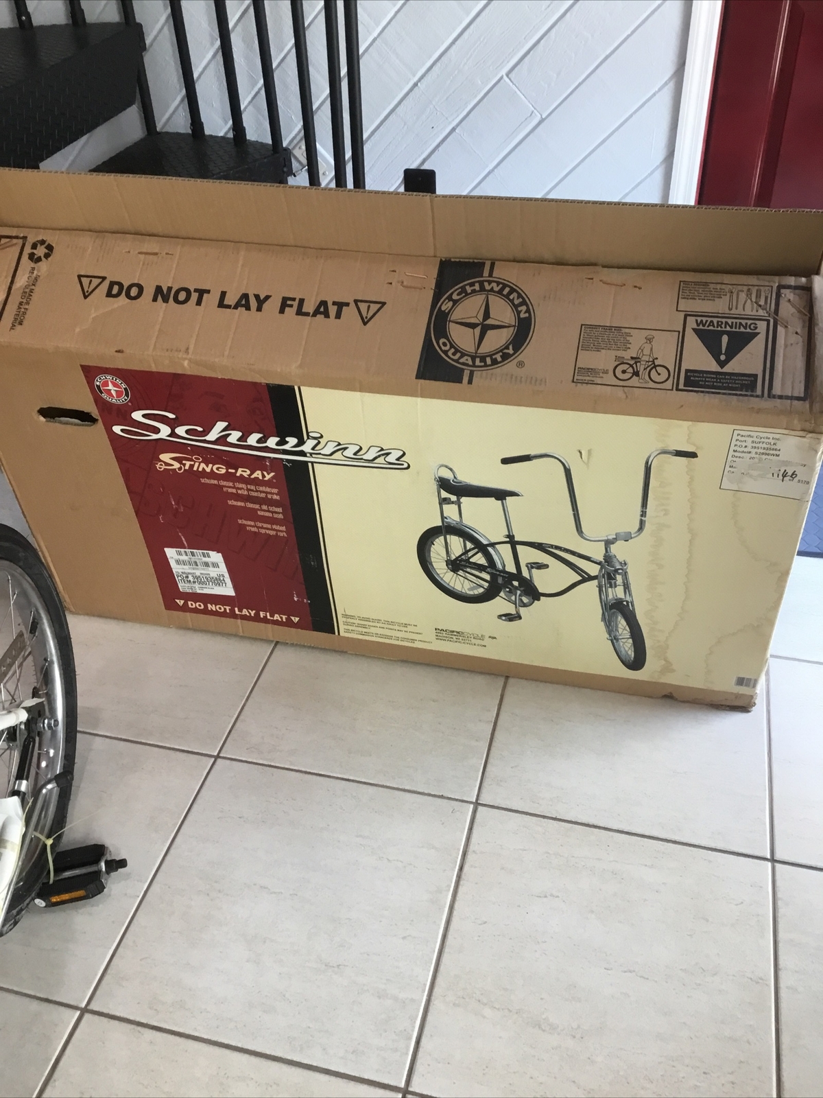 Schwinn Sting Ray Coal Krate  Cruiser Bike 2007 NOS Special edition