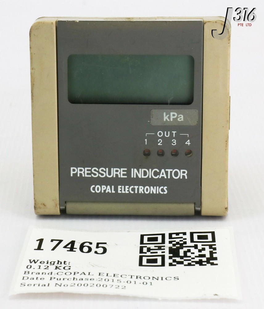 17465 COPAL ELECTRONICS PRESSURE INDICATOR PZ-200
