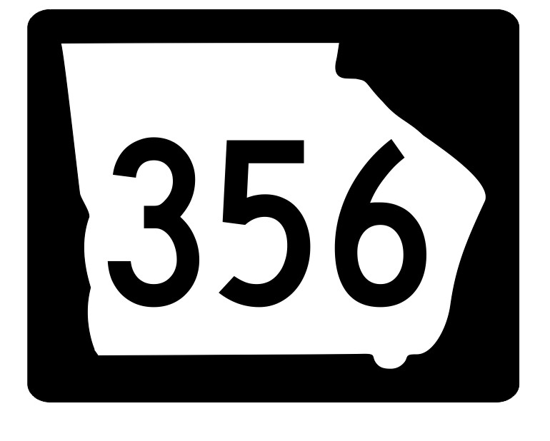 Georgia State Route 356 Sticker Decal