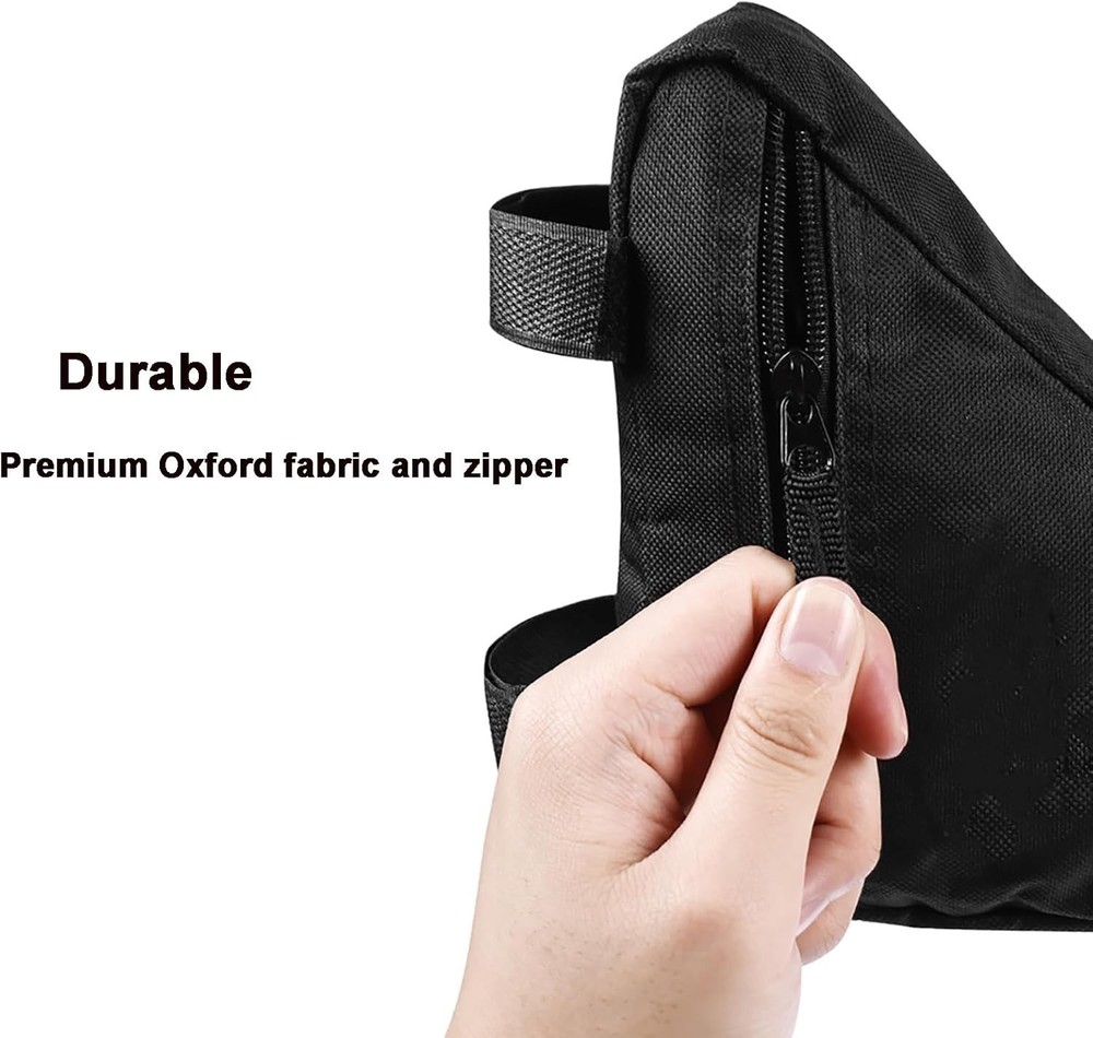 Convenient Triangle Bike Frame Bag - Lightweight and Wind-Resistant for Cyclists