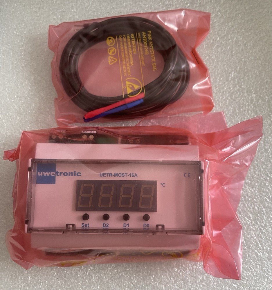 UWE electronic UETR-16A EN16326-1 temperature management