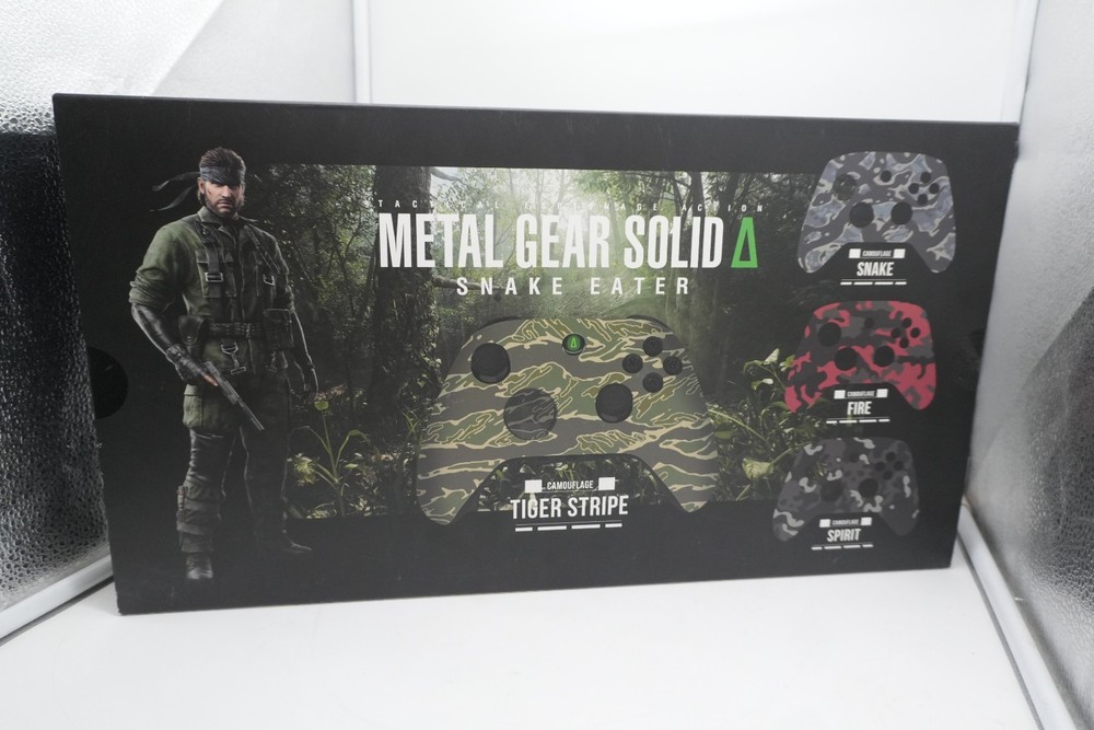 Metal Gear Solid Snake Eater Limited Edition Wireless PC Controller Set 4 Piece!