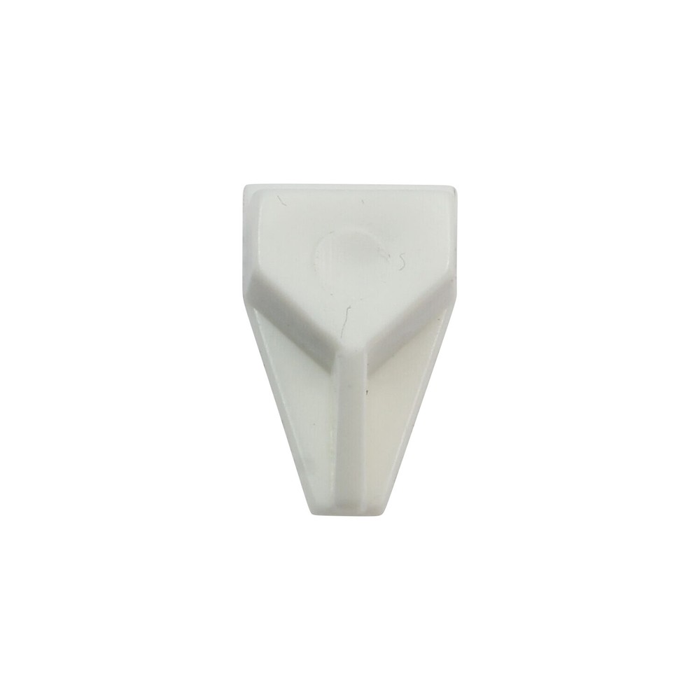 Rok Hardware Shelf Support 5mm Pin, White