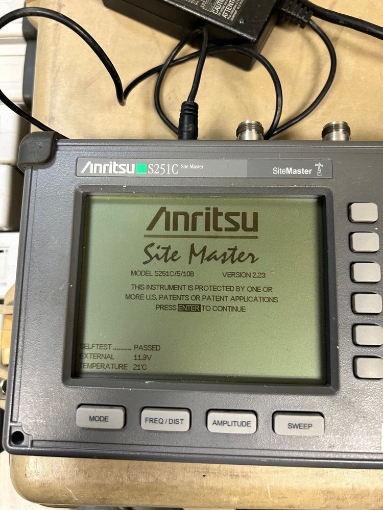 2 Anritsu S251C Site Master Unit Only Need Calibration