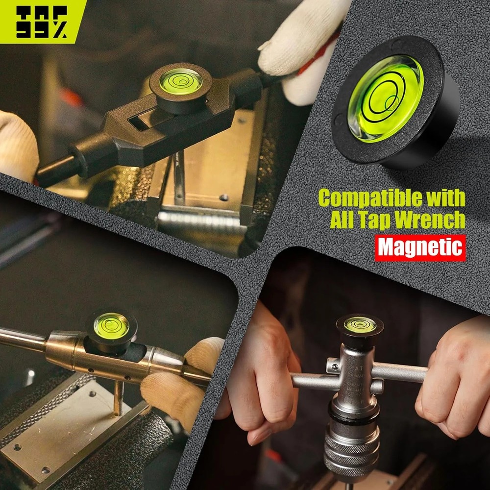 Tap Handle Tool Level, Tap Guide, Small Level Bubble, Magnetic Bubble Level, Mag