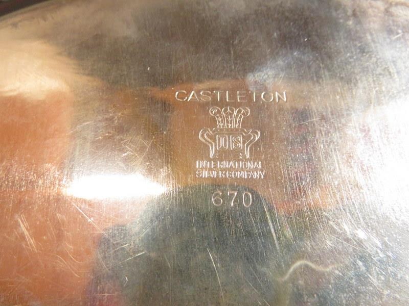 Victorian Silverplate Pairpoint Quadruple Plate Tea Set