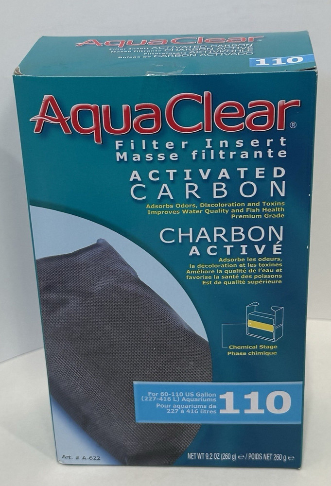 Aqua Clear AquaClear Activated Carbon Filter Inserts Replacement Chemical Sealed
