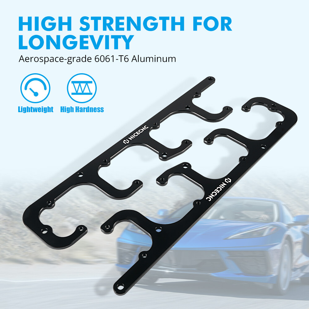 LS D580 Square Coil Brackets Set Coils Require Spacer Kit