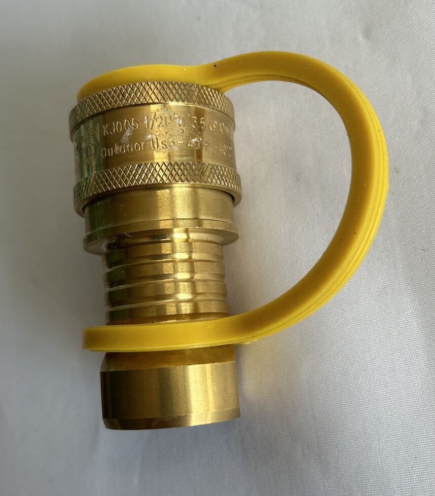 Gas Quick Connector Solid Brass Fitting KJ005