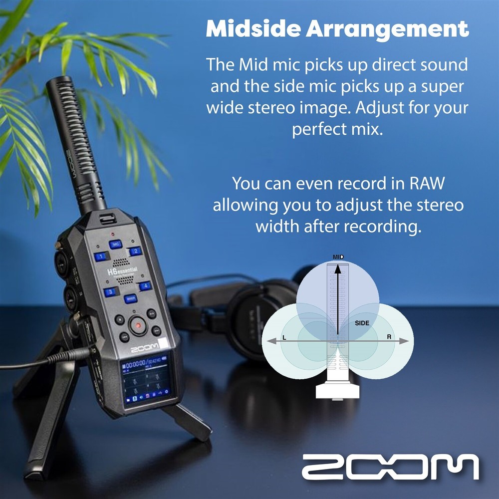 Zoom H6 Essential Handy Recorder Bundle