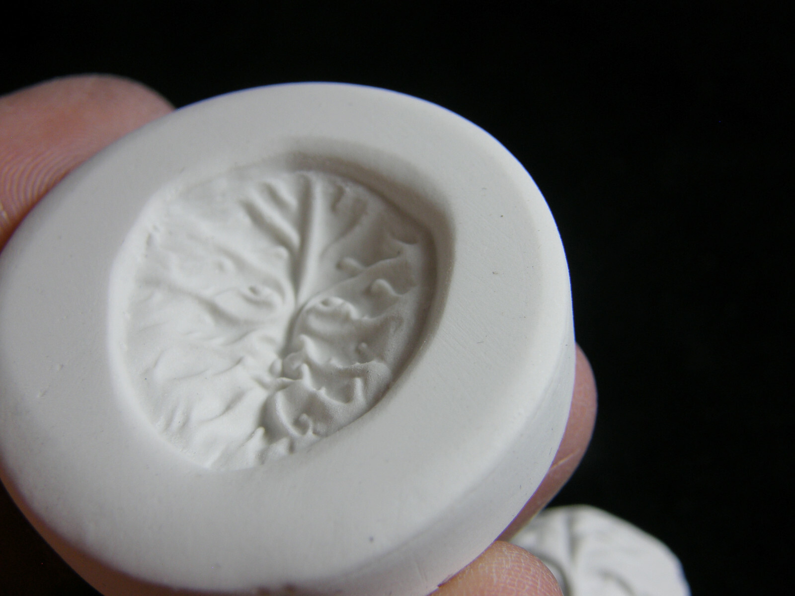 Small Green Man Face Polymer Clay Mold MD1555