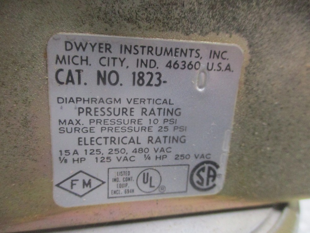 DWYER 1823 SWITCH NSNP