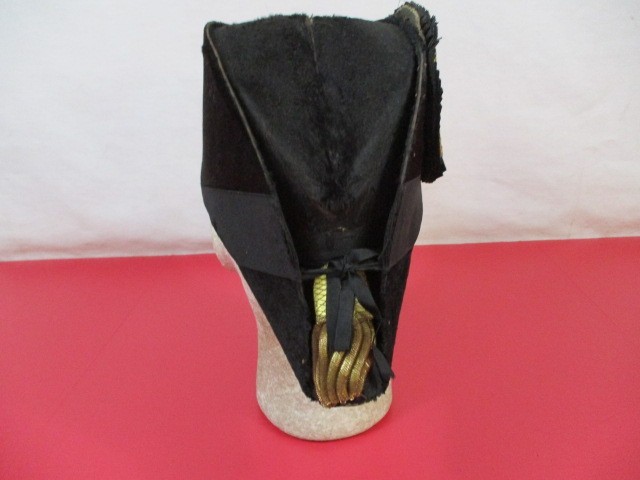 Civil War US Army M1859 Officer's Chapeau Hat w/Eagle Emblem - Original - RARE