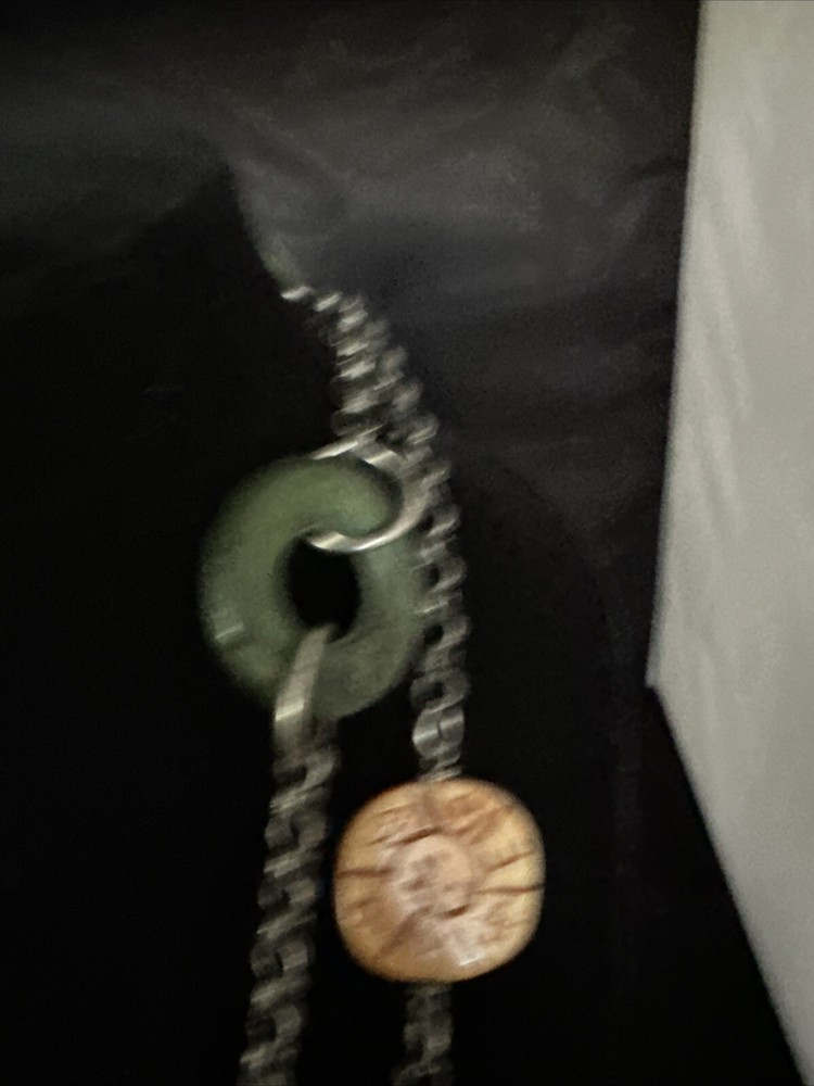 vintage silver boho necklace