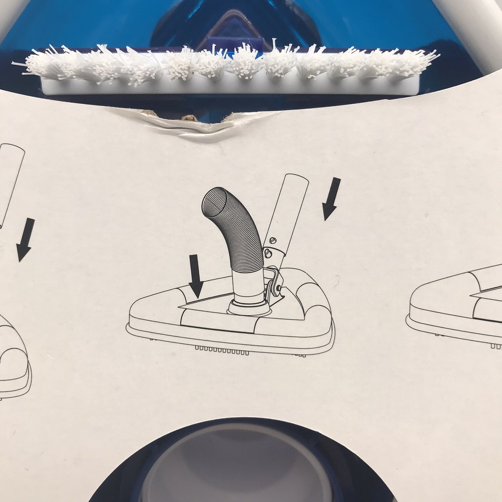 SWIMMING POOL Vacuum Head Bottom Brush Mainstays Triangular In &. Above Ground