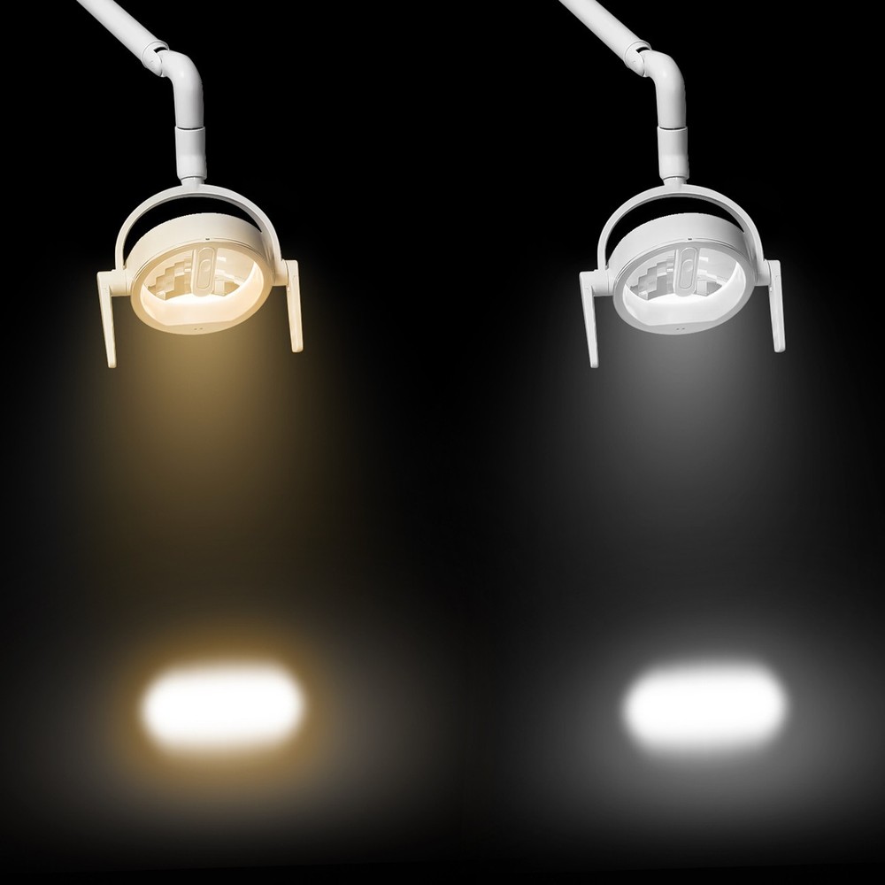 Wall Mounted Dental Shadowless Operating Sensor Light LED Oral Lamp With Bracket