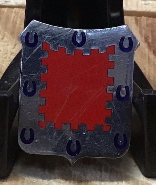 WW2 8th Engineer  Pin Back DUI Crest
