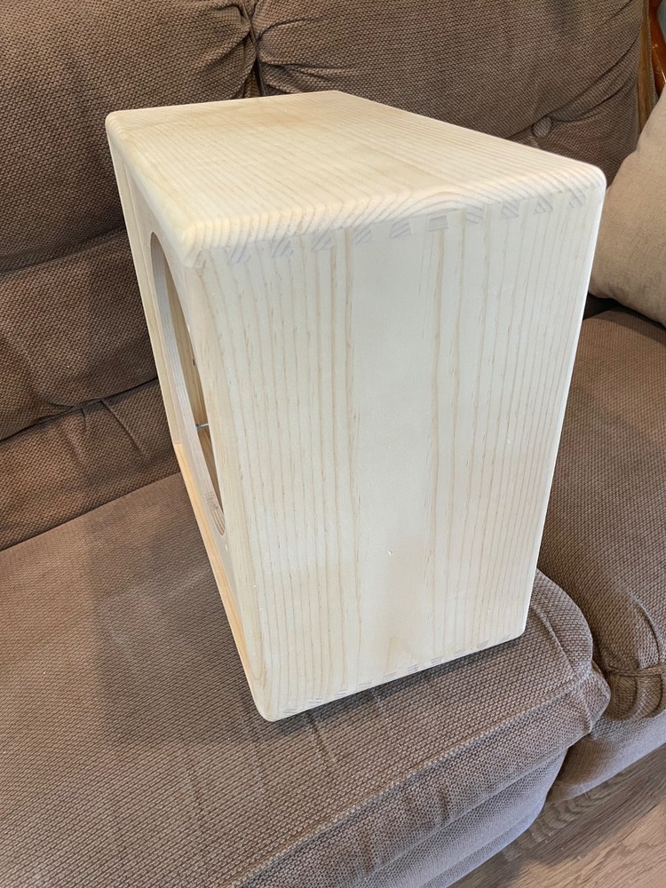 Rawcabs 1x12 empty pine dove tail Extension cabinet with oval ported rear panel