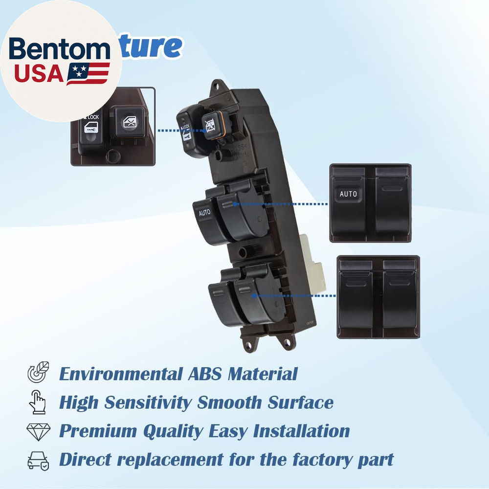 Door Master Window Switch Power Control Button Compatible with 2002-2006 Toyota