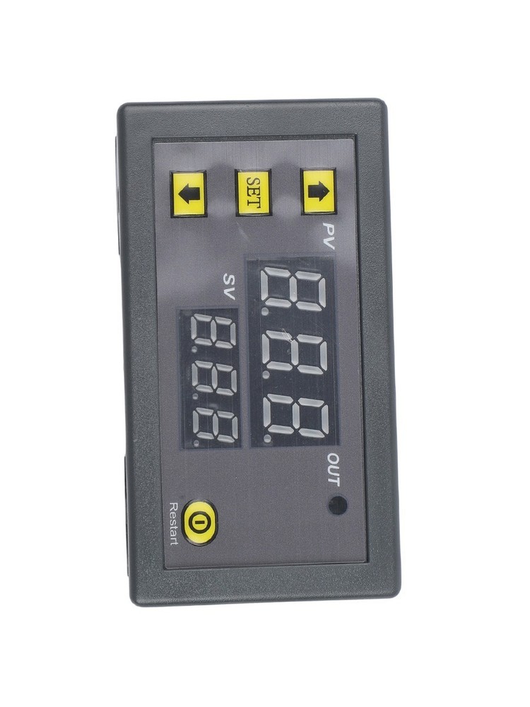 220V Digital Cycle Timer with Flexible Delay Functions and LED Display