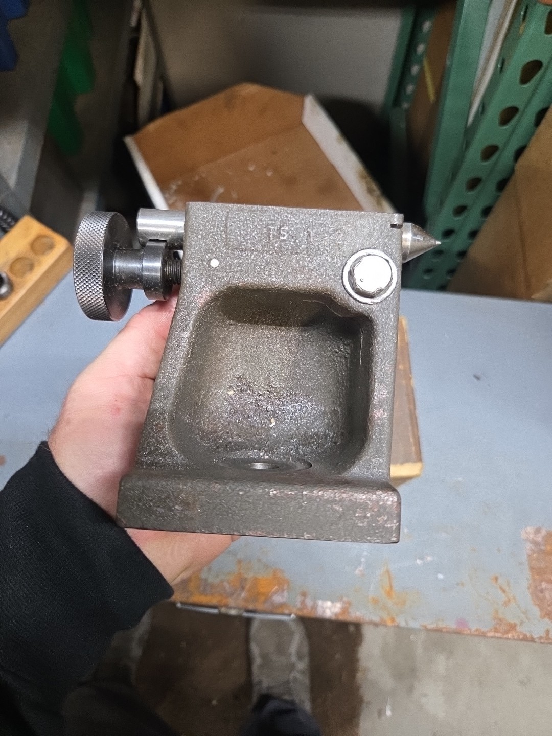 Yuasa Tail Stock For 5C Collet H/V Rotary Indexer 550 103 Tailstock Milling 4"