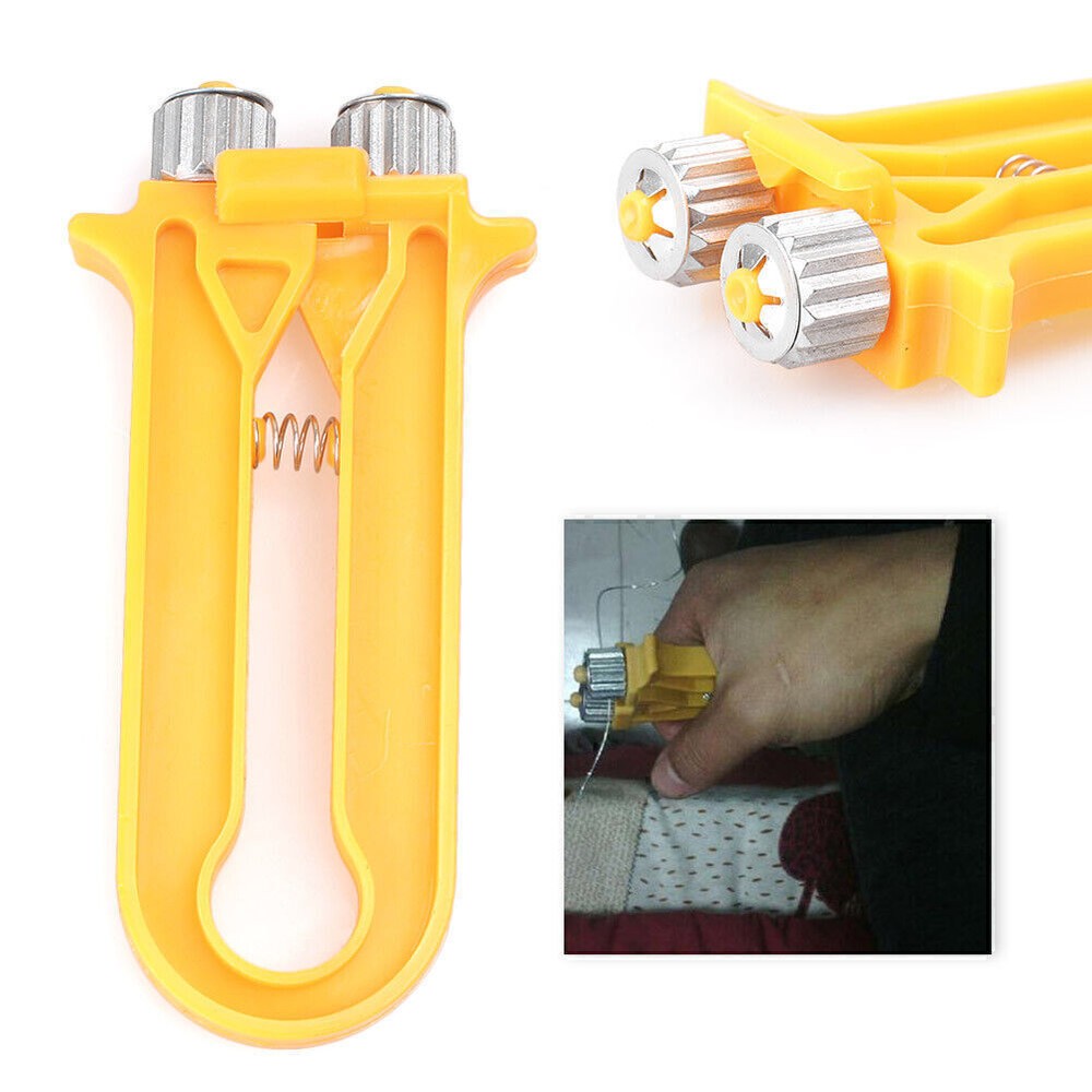 Yellow Beekeeping Bee Frame Wire Cable Tensioner Crimper Retractor Tool Hive