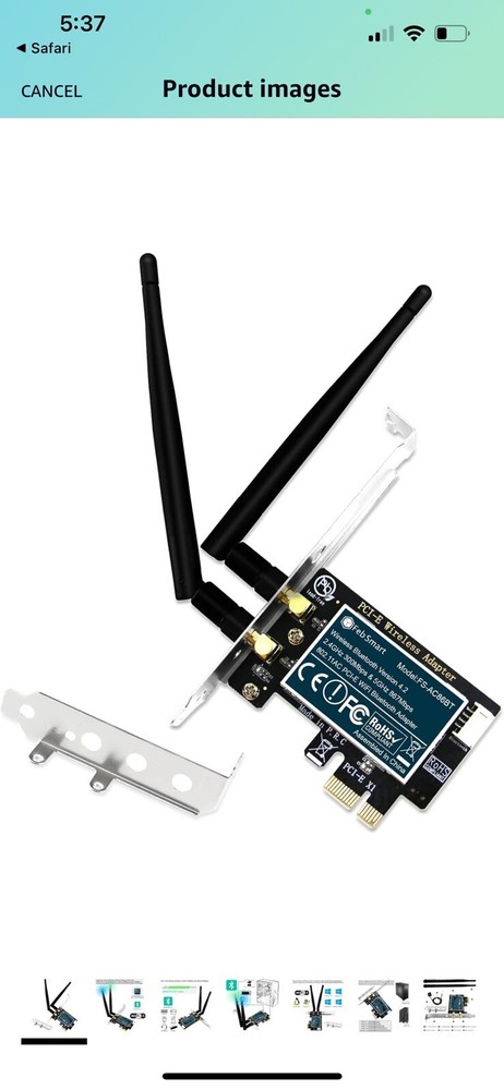 Febsmart wireless AC Wi-Fi, Adapter For Gaming, Streaming