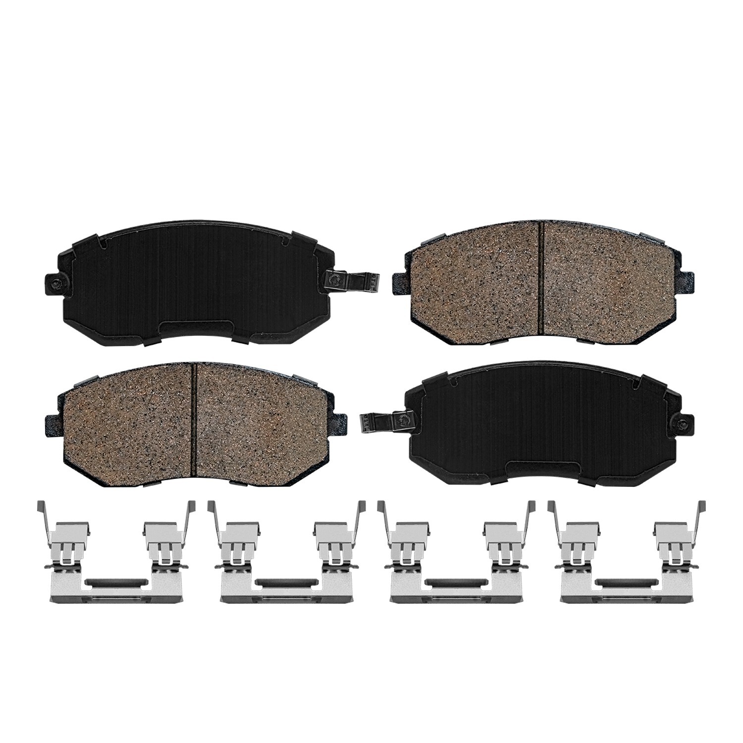 Front and Rear Ceramic Brake Pads for 2013 2014 2015 Subaru Forester BRZ Impreza