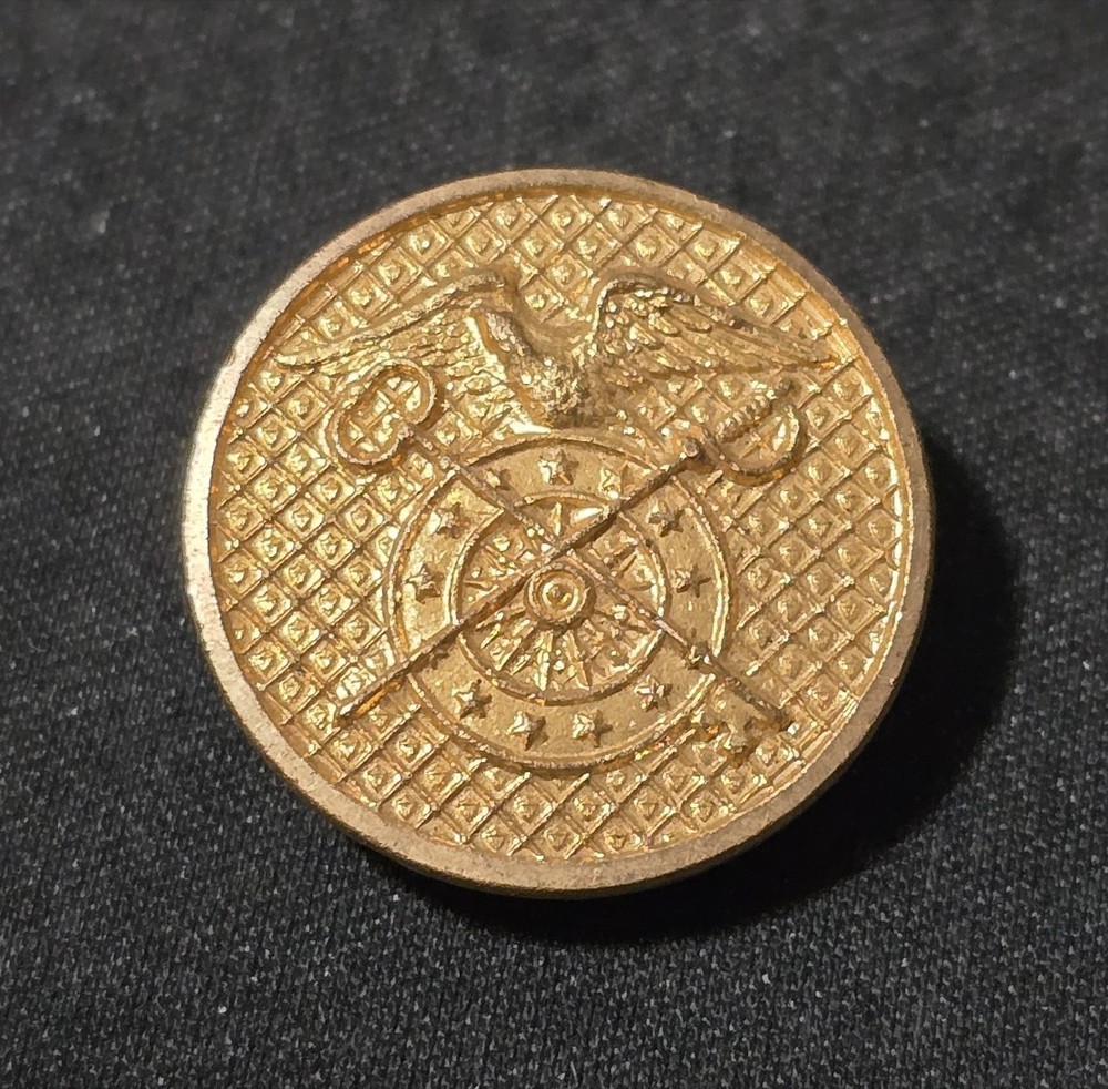 1926-37 Type 2 Gilt Quartermaster Collar Disk - SB