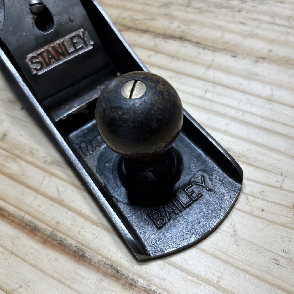Stanley Bailey 6 Plane Vintage High Knob Corrugated Bottom