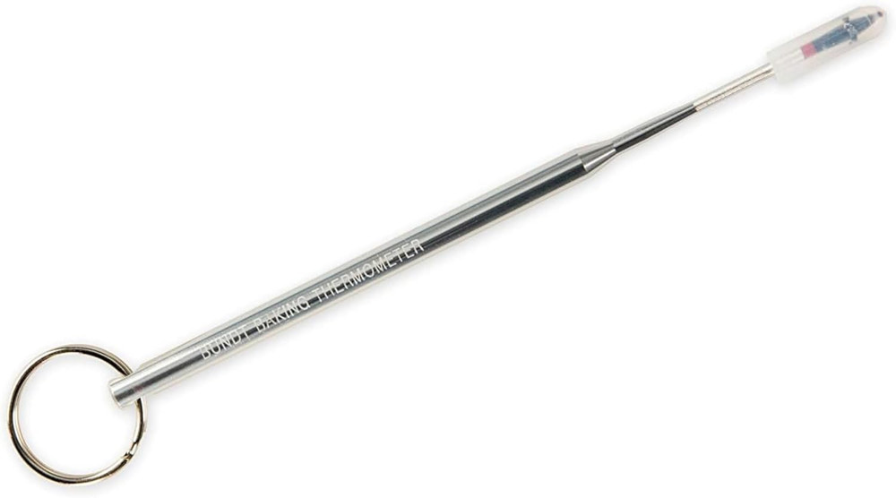 Bundt Reusable Cake Thermometer Silver