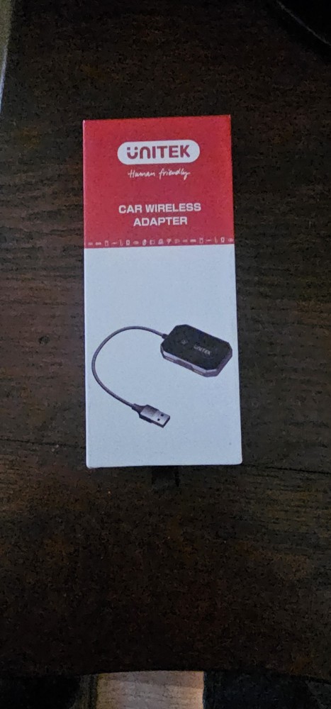 Unitek Car Wireless Adapter For Apple Car Play IOS
