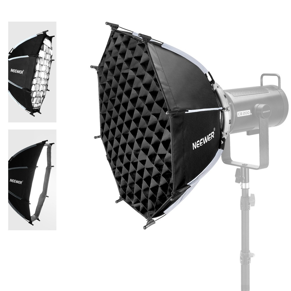NEEWER NS22PD 22" Octa Softbox - Bowens Mount w/ Grid & Diffuser
