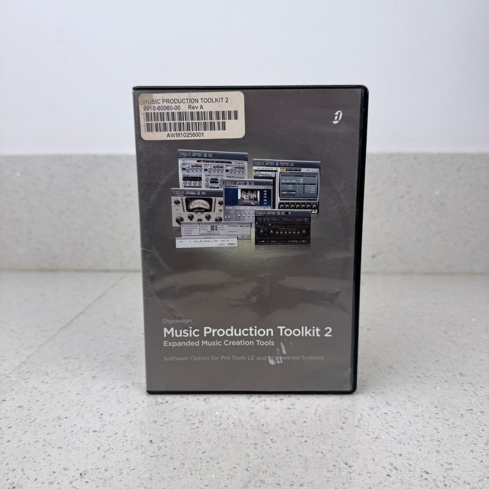 Digidesign Music Production Toolkit 2 Software Does Not Include License.