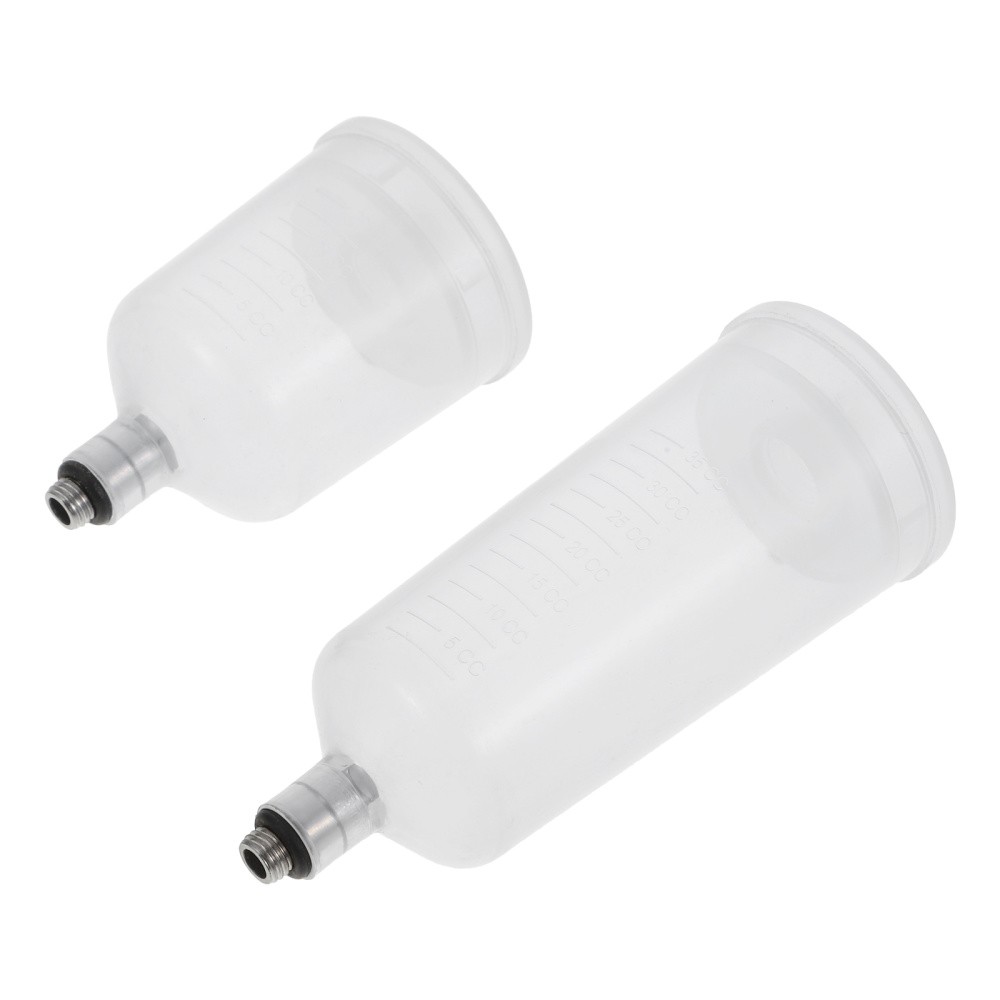 Set of 3 Airbrush Jar Container Split-type Paint Cup Replacement Part