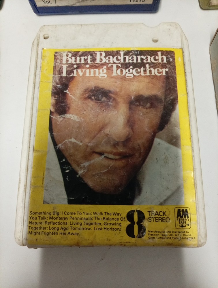 8 track tapes joblot Untested